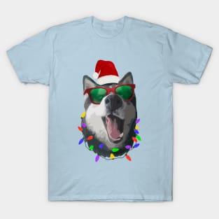 Christmas Husky T-Shirt